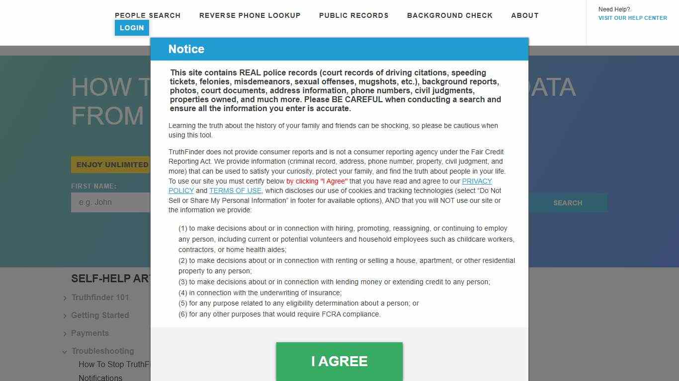 How to Remove Your Personal Records from TruthFinder